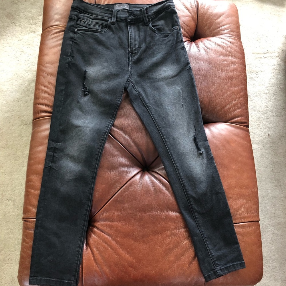 ZARA Mens Black Jeans
